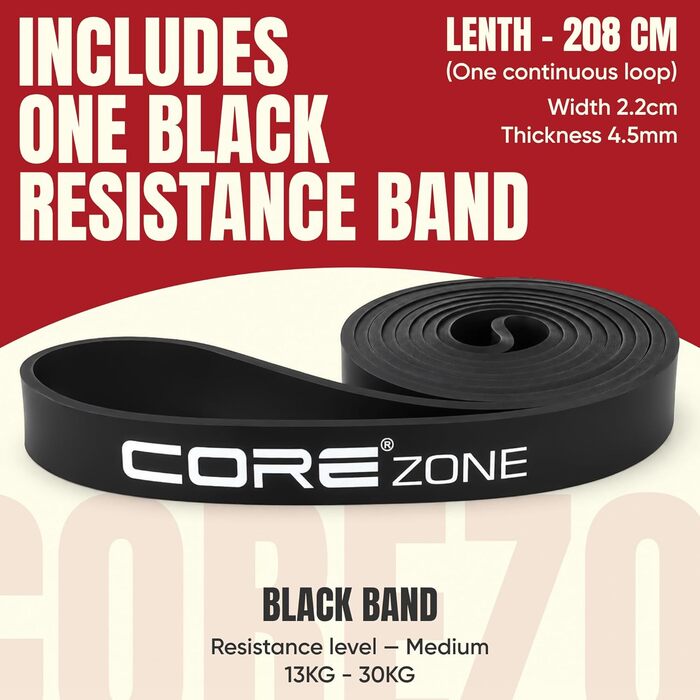 Гумові еспандери для фітнесу та розтяжки Resistance Loop Bands