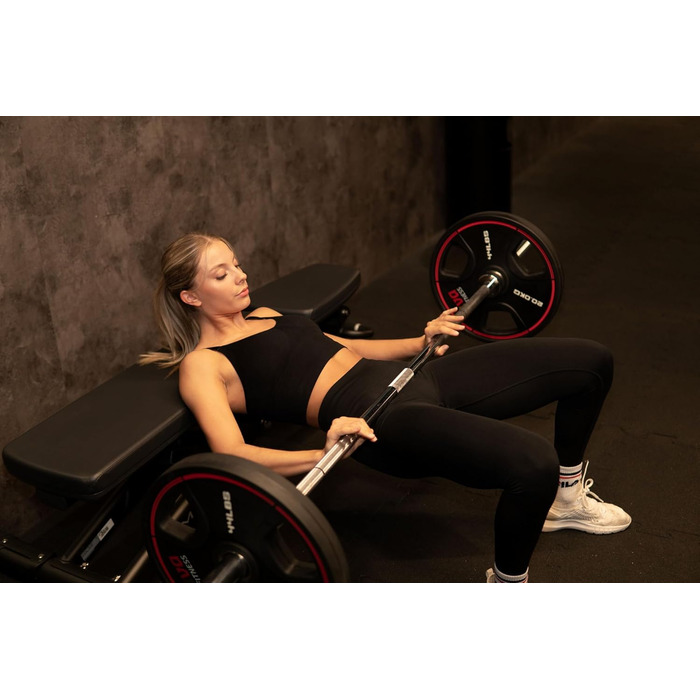 Олімпійський гриф GYM DISTRICT 220 см зі сталі, 50 мм, для бодібілдингу, пауерліфтингу, важкої атлетики, кросстренінгу, з 2 замками