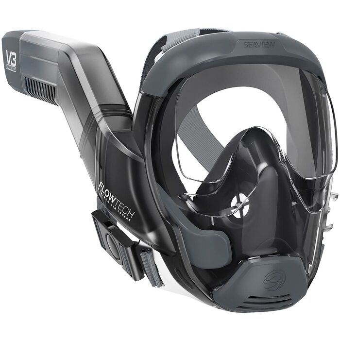 Маска для снорклінгу Eaview 180 V3 з панорамним оглядом 180° для дорослих (Sigilo, S)