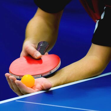 Професійна ракетка для настільного тенісу Sportout ITTF з чохлом для гри в приміщенні та на вулиці