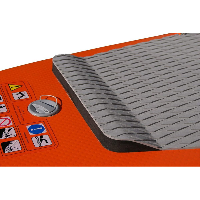 Надувна SUP-дошка EXPLORER ALF2 320 см, помаранчева, для веслування стоячи