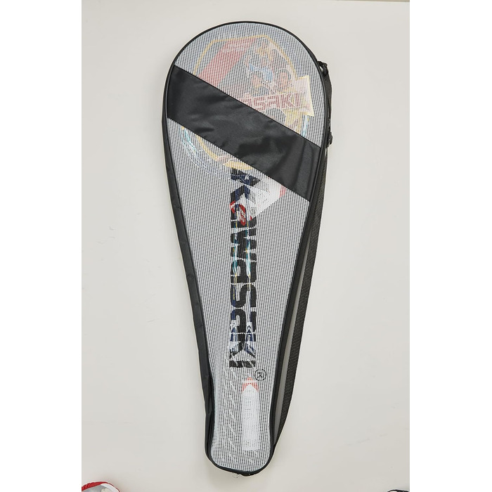 Набір для бадмінтону Profi - 2 ракетки, 3 м'ячі, 2 ручки, сумка. Для тренувань та спорту, фіолетовий