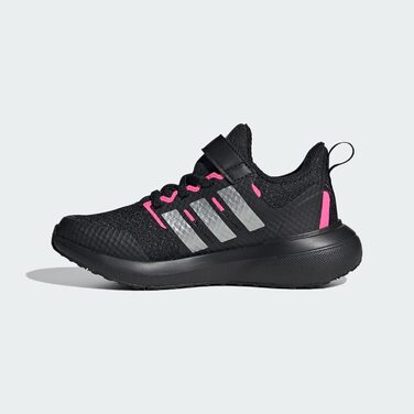 Дитячі кросівки adidas Fortarun 2.0 (32 EU) - чорний, сріблястий, рожевий