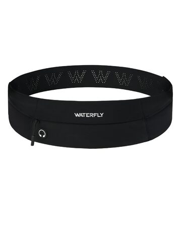 Поясна сумка WATERFLY для бігу та фітнесу: тримач для телефону на пояс для чоловіків та жінок, чорний