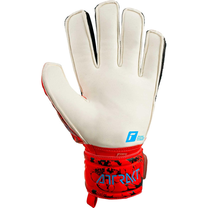 Воротарські рукавички Reusch Attrakt Grip чоловічі, червоно-сині, розмір 10