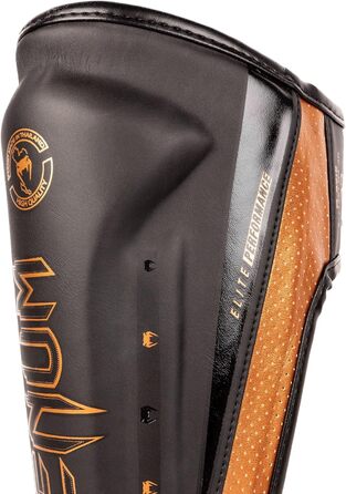 Захист гомілки Venum Elite Evo чорний/бронзовий, розмір L