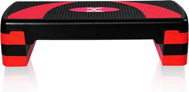 Степпер MAXSTRENGTH для кардіотренувань - 3 рівні, червоний