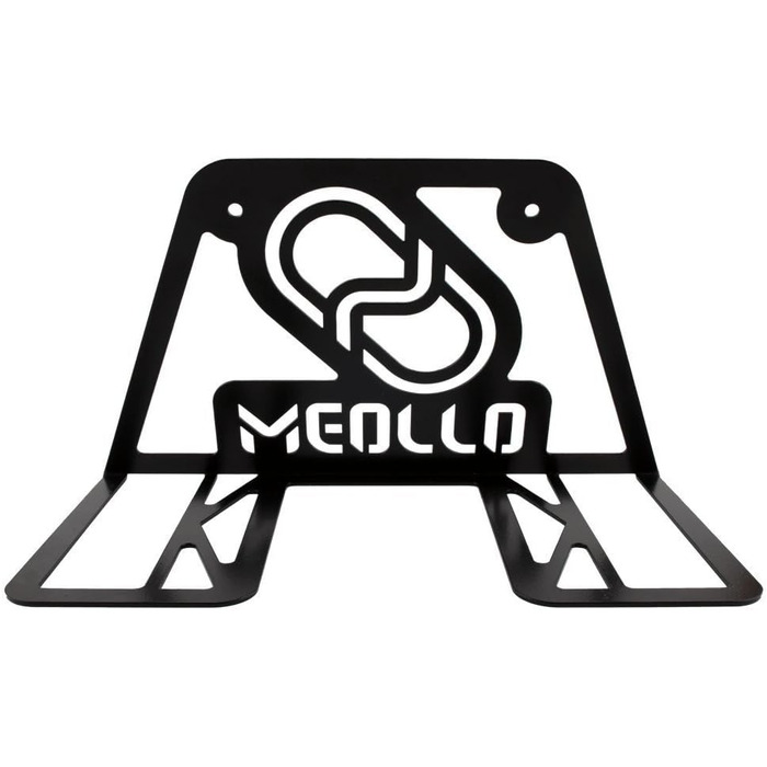 MEOLLO настінне кріплення для ракеток для настільного тенісу, 100% сталь, чорне