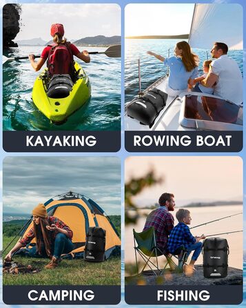 Водонепроникний рюкзак IDRYBAG 55L/35L: для каякінгу, SUP, плавання та подорожей