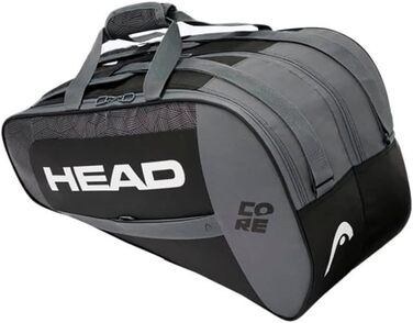 Пов'язка для голови Head Core Padel Combi (Чорно-біла, універсальний розмір) - для тенісу та падел
