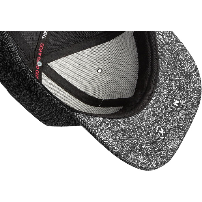 Кепка-снэпбек Nebelkind унісекс з принтом бандана, сіра бейсболка з прямим візерунком, регульована streetwear стиль