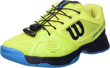 Тенісні кросівки Wilson RUSH PRO JR QL для дітей, універсальні, зелено-сині