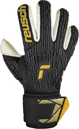 Воротарські рукавички Reusch Attrakt Freegel Gold X Glueprint з підтримкою пальців, унісекс, для дорослих