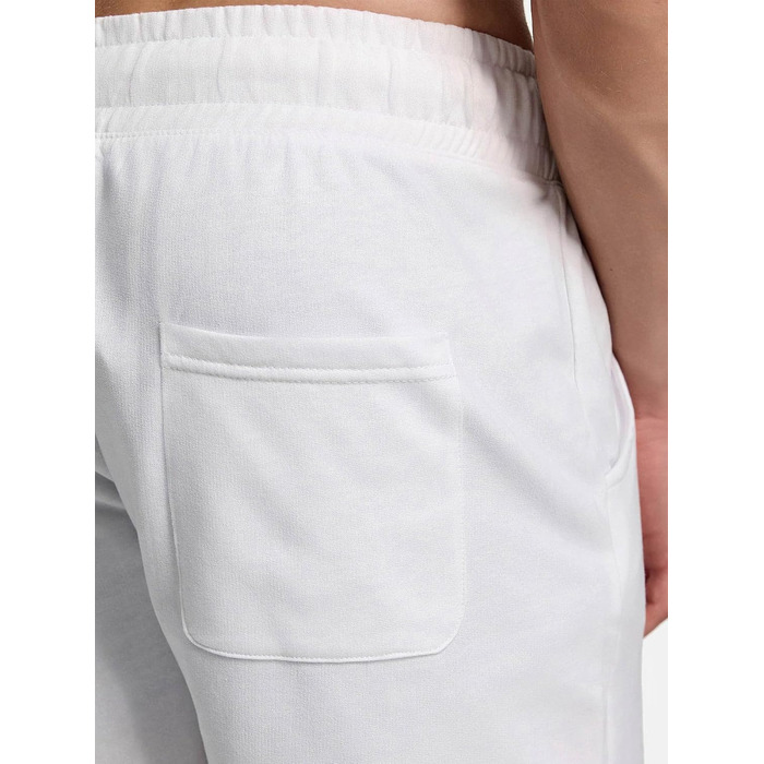 Чоловічі спортивні шорти Tazzio Sweatshorts для фітнесу та тренувань, білі, розмір L
