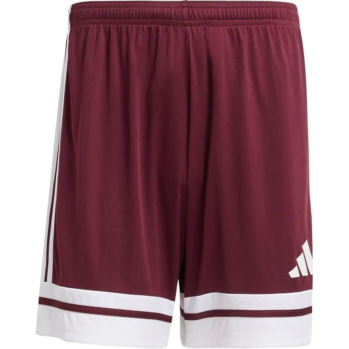 Спортивні чоловічі шорти adidas Squadra 25 (колір: бордовий/білий, розмір 56)