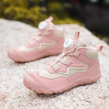 Дитячі баскетбольні кросівки Kinder Swivel Buckle - зручні та дихаючі для активного відпочинку (30 EU, рожевий)