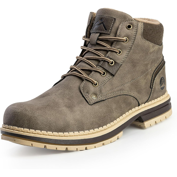 Чоловічі зимові черевики CC-Los з підкладкою, теплі, легкі, не слизькі, снігові черевики, розмір 40-48 EU, 46 EU, широкі, сірі 32