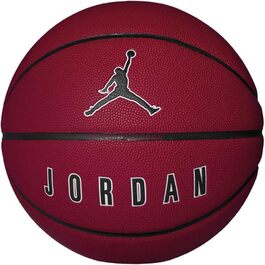 Баскетбольний м'яч Jordan Ultimate 2.0 8P, розмір 7, червоний, універсальний, для вулиці та залу