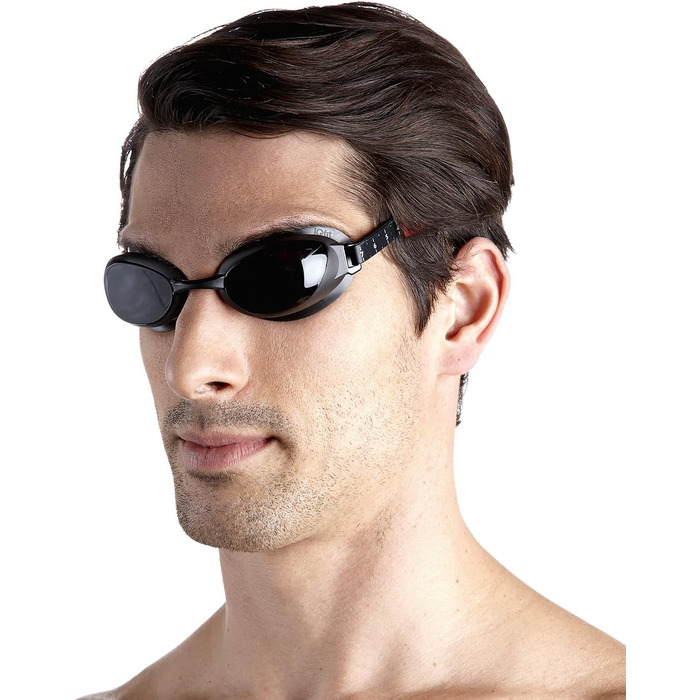 Оптичні плавальні окуляри Speedo Aquapure -4.0, сірі з димчастим склом