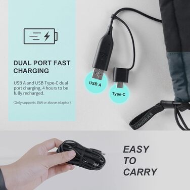 Унігір нагрівні рукавички з швидкою зарядкою для жінок та чоловіків, нагріваючі зимові рукавички з 3 рівнями нагріву, водонепроникні з підтримкою сенсорного екрану для катання на лижах, хвороби Рейно та роботи на відкритому повітрі (жовто-чорні, XL)