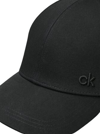 Чоловіча класична кепка Calvin Klein з бавовни, регульована, 6-панельна, чорна, один розмір