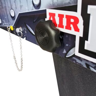 Стіл для повітряного хокею Sport1 Vertikal Klapptisch: компактний, з вентилятором 12V, розмір 121x60x76 см, з підсвіткою та рахунком