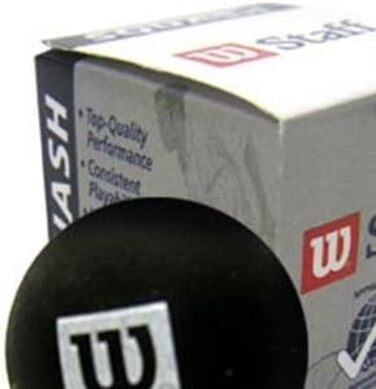 М'ячі для сквошу Wilson, 12 штук, подвійна жовта крапка