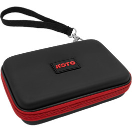 Чохол для дартсу KOTO Dartwallet Eva Medium Rot з логотипом, кейс з блискавкою для дротиків, футляр для дартсу