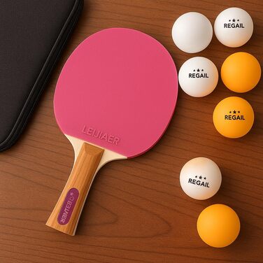 Набір для настільного тенісу UNIQU на 4 гравці | Переносний набір з ракетками та м'ячами | Ідеально для професіоналів та початківців