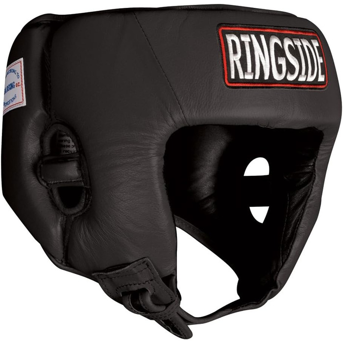 Кепка для боксу Ringside без накладки на щоки, чорна, розмір L