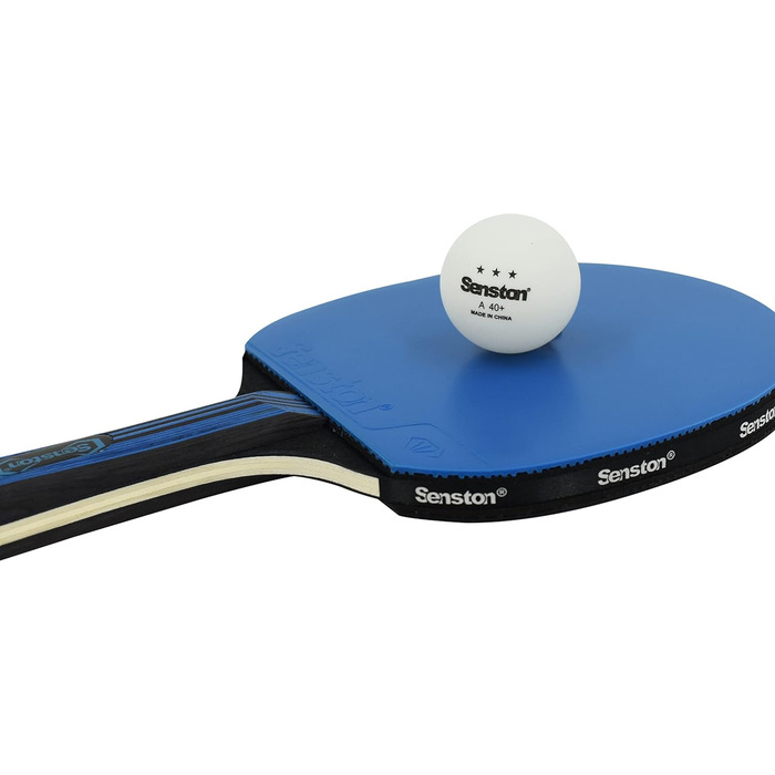 Набір для пінг-понгу Senston: 2 ракетки, 3 м'ячі, сумка. Підходить для студентів, початківців, тренувань та сімейного дозвілля (S8)