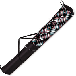 Чохол для лиж Ferocity 170 см, Skitasche Skisack, на 1 пару, пастель Zig Zag