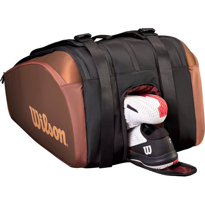 Ракетка для тенісу Wilson Pro Staff V14 Super Tour Bag - Коричнева (15 шт.)