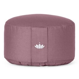 Медитаційне подушечка Lotuscrafts®: висока (20 см), з пшоняною начинкою, сертифікат GOTS