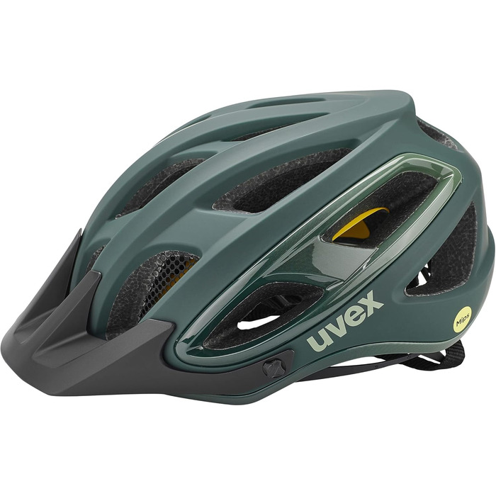 Велошолом UVEX Unbound MIPS для MTB, захист, індивідуальна підгонка, 54-58 см, оливковий матовий