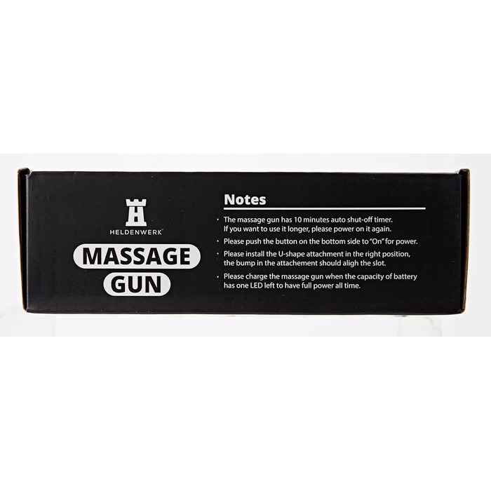 Перкусійний масажер Heldenwerk Massage Gun Pro — масажер для спини та всього тіла