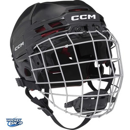 Дитячий хокейний комплект шолом CCM Tacks 70, чорний