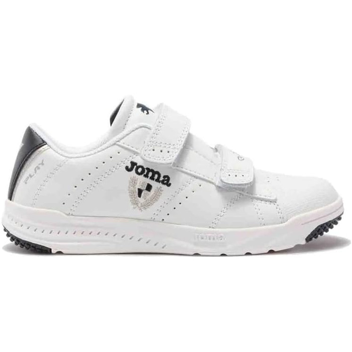 Легкі дитячі кросівки Joma Play Jr для легкої атлетики, білого та темно-синього кольору (35 EU)