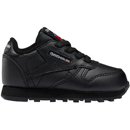 Дитячі кросівки Reebok Classic Leather для гімнастики, 26 EU, чорний колір
