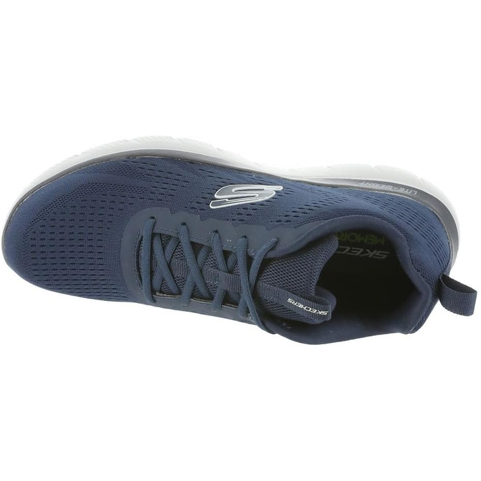 Чоловічі кросівки Skechers Arch Fit Waveport Navy Mesh Gray Trim, 48.5 EU
