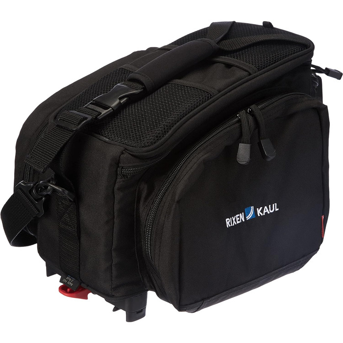 Велосипедна сумка KLICKfix Rackpack 2 Plus для багажника, чорна, 35x30x23 см