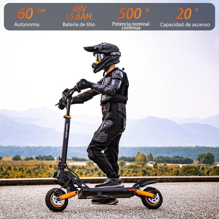 Електросамокат G2 PRO для дорослих, 60 км, 48V 15.6Ah, 150 кг, оффроуд