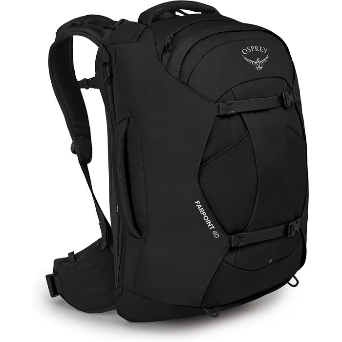 Чоловічий туристичний рюкзак Osprey Farpoint 40 л, для подорожей, сірий