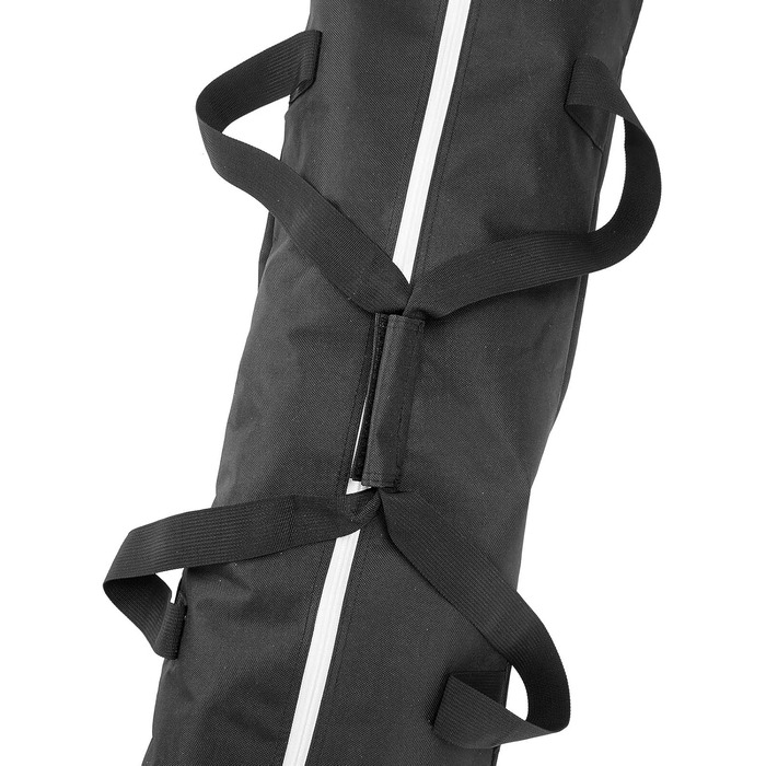 Чохол для лиж MOPHOEXII MOOCY: для подорожей літаком, підходить для лиж до 200 см, чорний з зеленим кантом