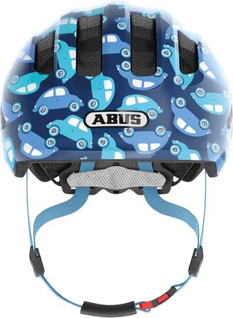 Дитячий велосипедний шолом ABUS Smiley 3.0 LED з підсвіткою, глибока посадка, місце для хвоста, для дівчат та хлопців