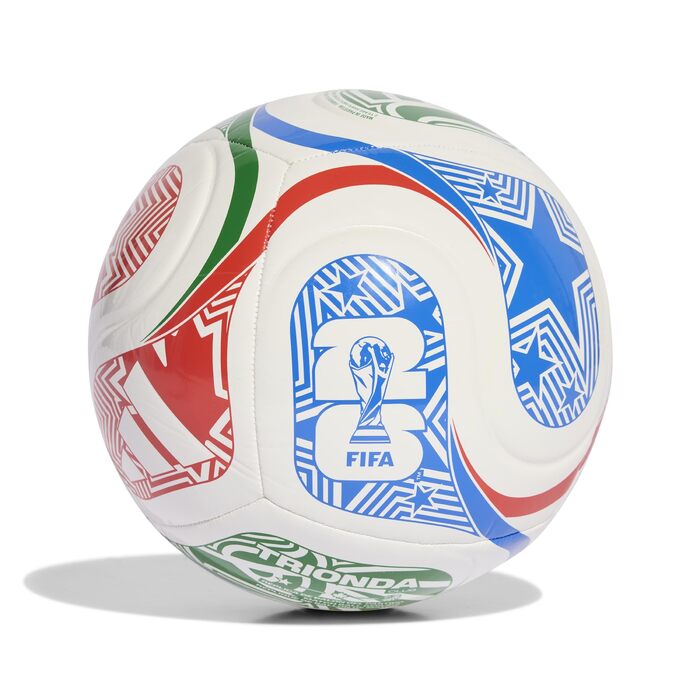 М'яч футбольний adidas World Cup 26 Trionda Club (Розмір 5, Білий) - для дорослих
