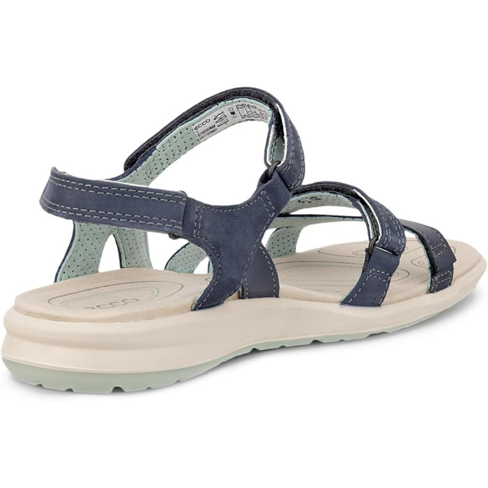 Жіночі сандалії ECCO Cruise II Flat (38 EU, Колір: Синій Marine Ice Flower)