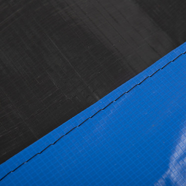 Захисний бордюр для батута HOMCOM, діаметр 305 см, широка стрічка, міцна, стійка до УФ-випромінювання, захист пружин, водонепроникна тканина, аксесуари для батута, захисна сітка, запасні частини для садових батутів, кольоровий