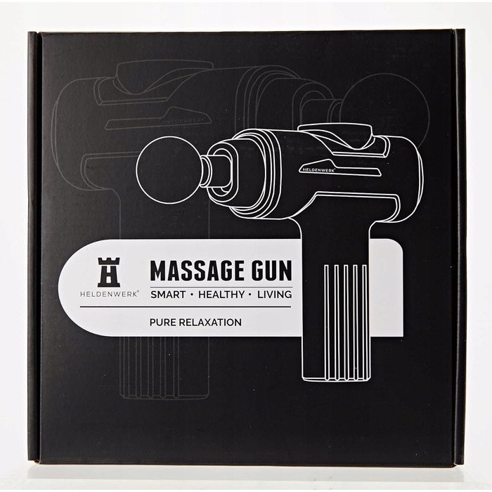 Перкусійний масажер Heldenwerk Massage Gun Pro — масажер для спини та всього тіла