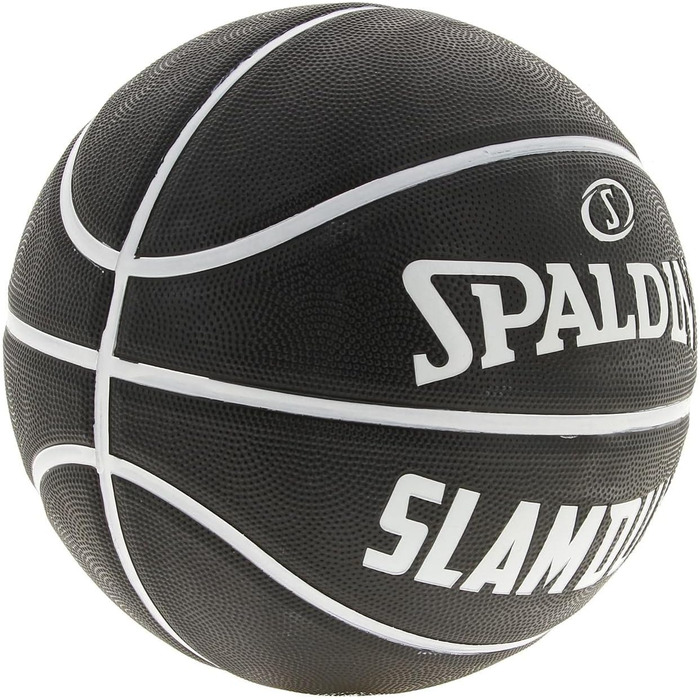 Баскетбольний м'яч Spalding Slam Dunk №7, чорний, для дорослих